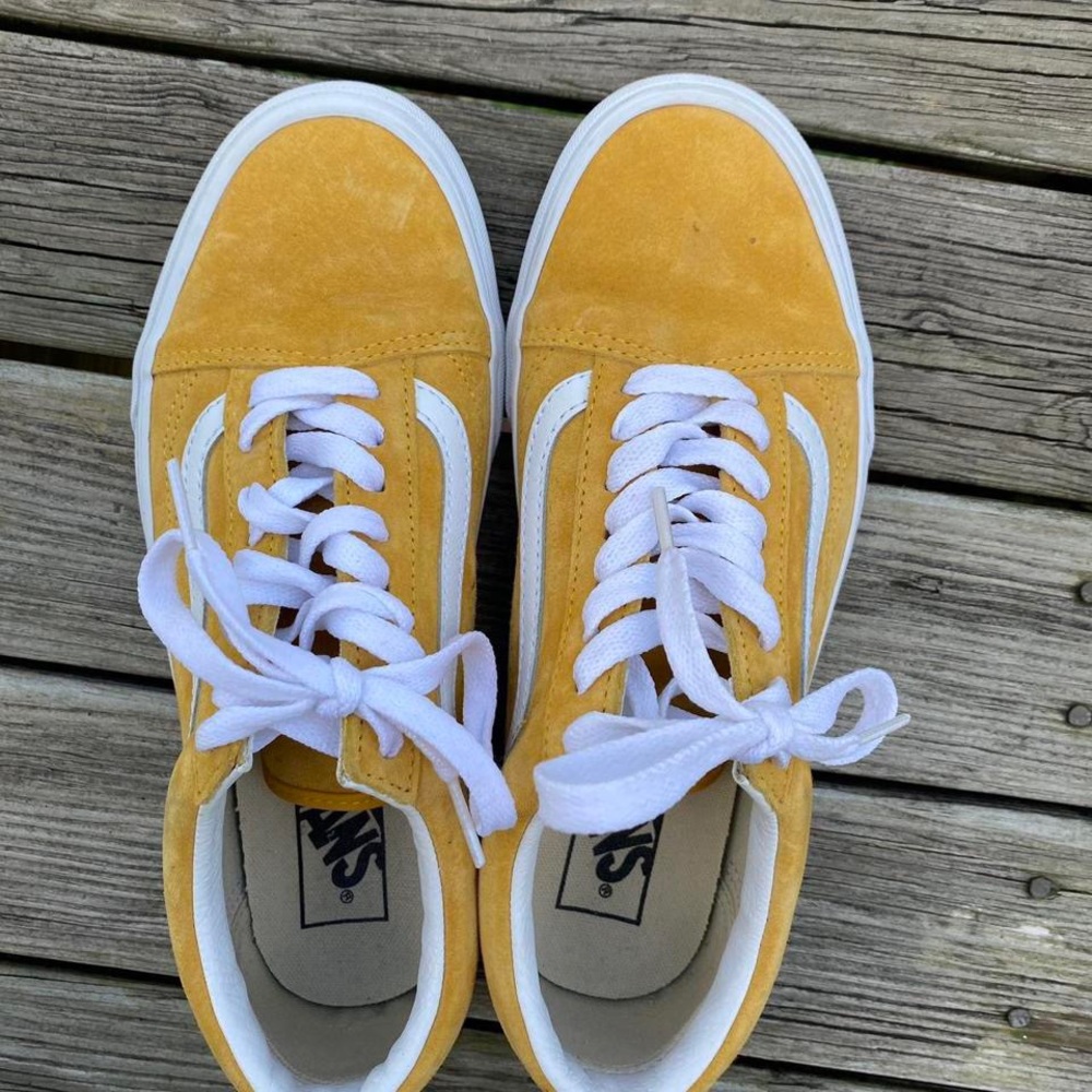 Yellow - Vans Old Skool - Women’s size 8